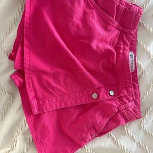 Zara skort! Hot pink